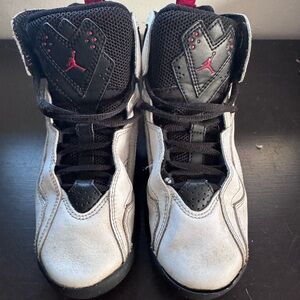 Boys Nike Black & White Jordan Sneakers